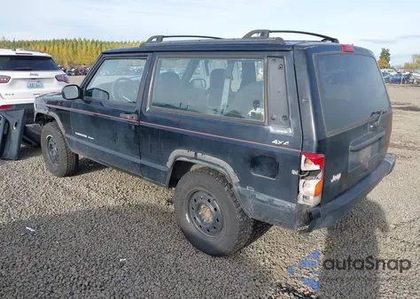 1999 Jeep Cherokee Sport из США, поврежденный, VIN 1J4FF67S3XL542845